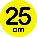 25 cm