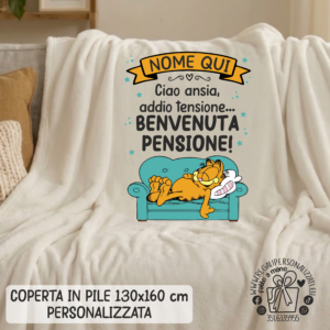 COPERTA PILE - Benvenuta pensione Garfield