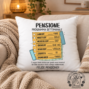 CUSCINO - Pensione programma settimanale