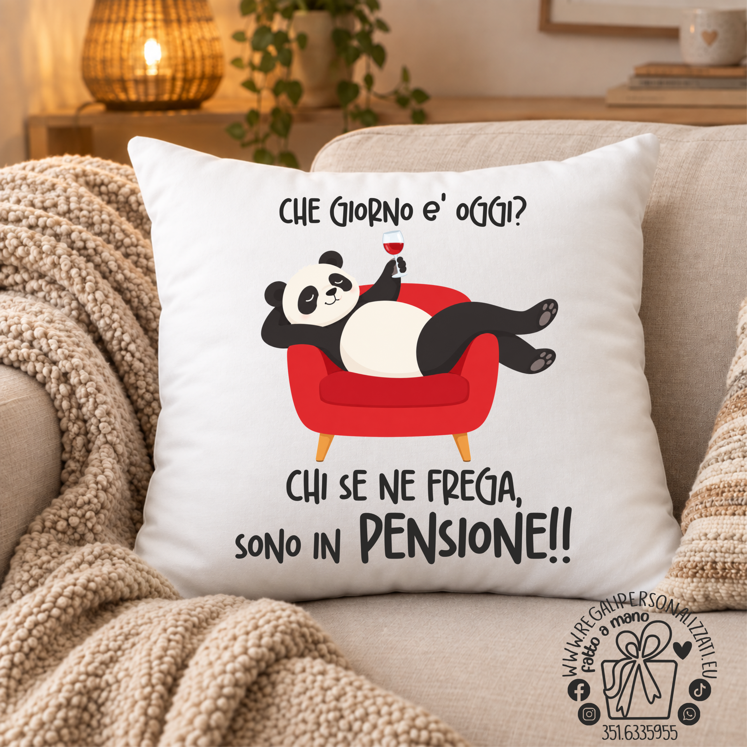 CUSCINO - Pensione panda