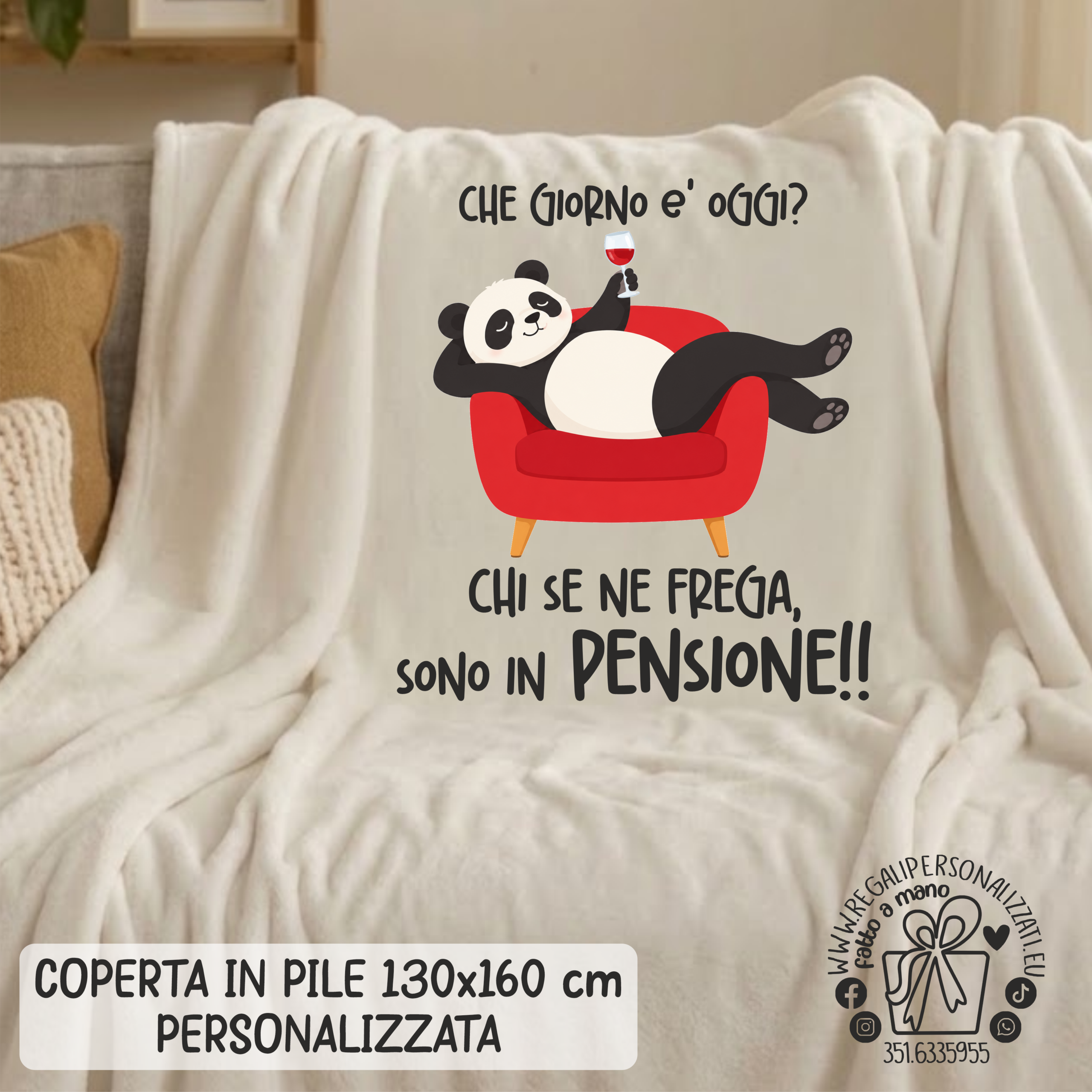 COPERTA PILE - Pensione panda